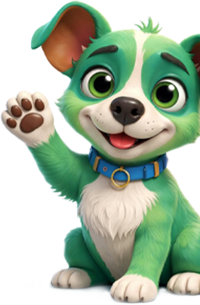 Cora waving